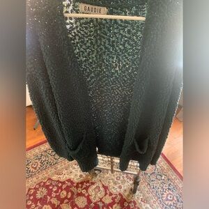 POPCORN OVERSIZED COMFY CARDIGAN WITH LARGE POCKETS